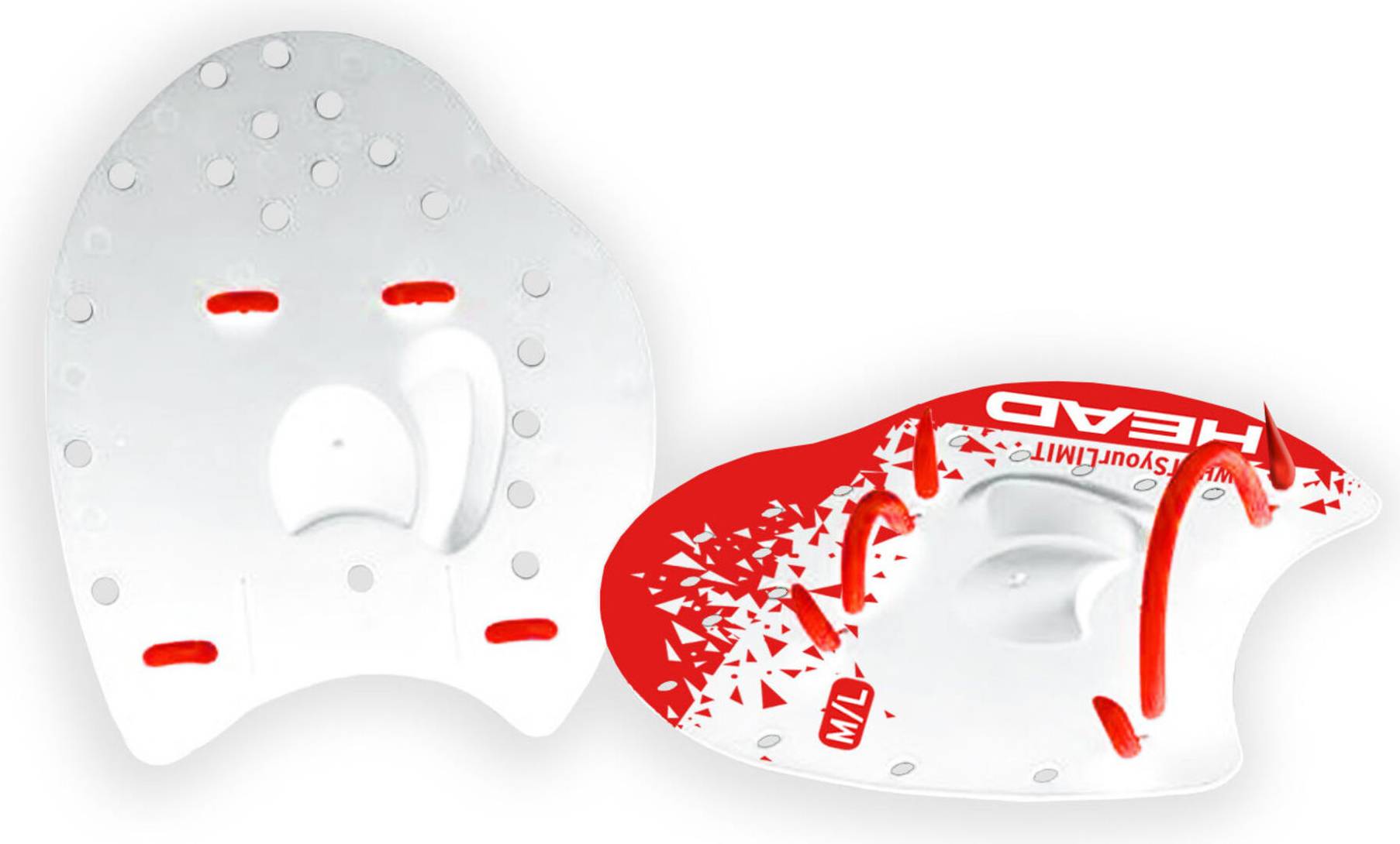 Head Flat Bi-Colour Paddle