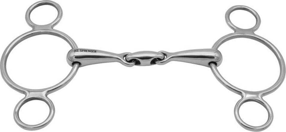 Sprenger 3-ring Bit Vienna Double Jointed