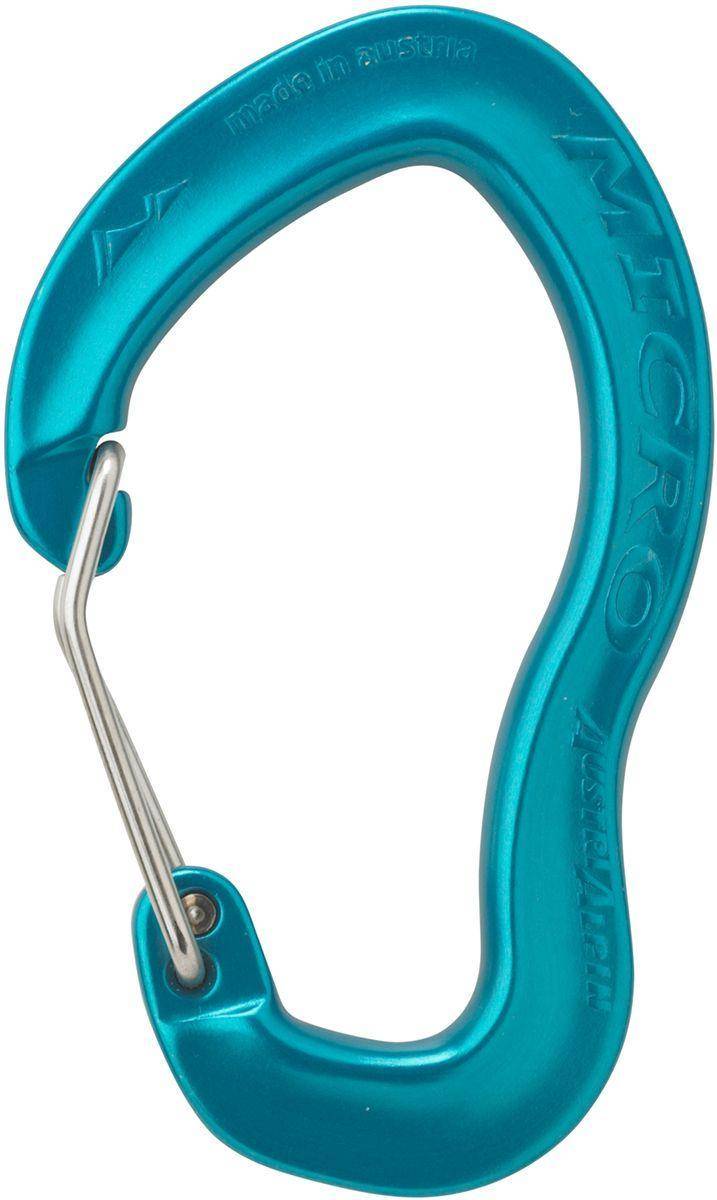 Austrialpin Micro Wiregate Carabiner blå 2022 Karbiner