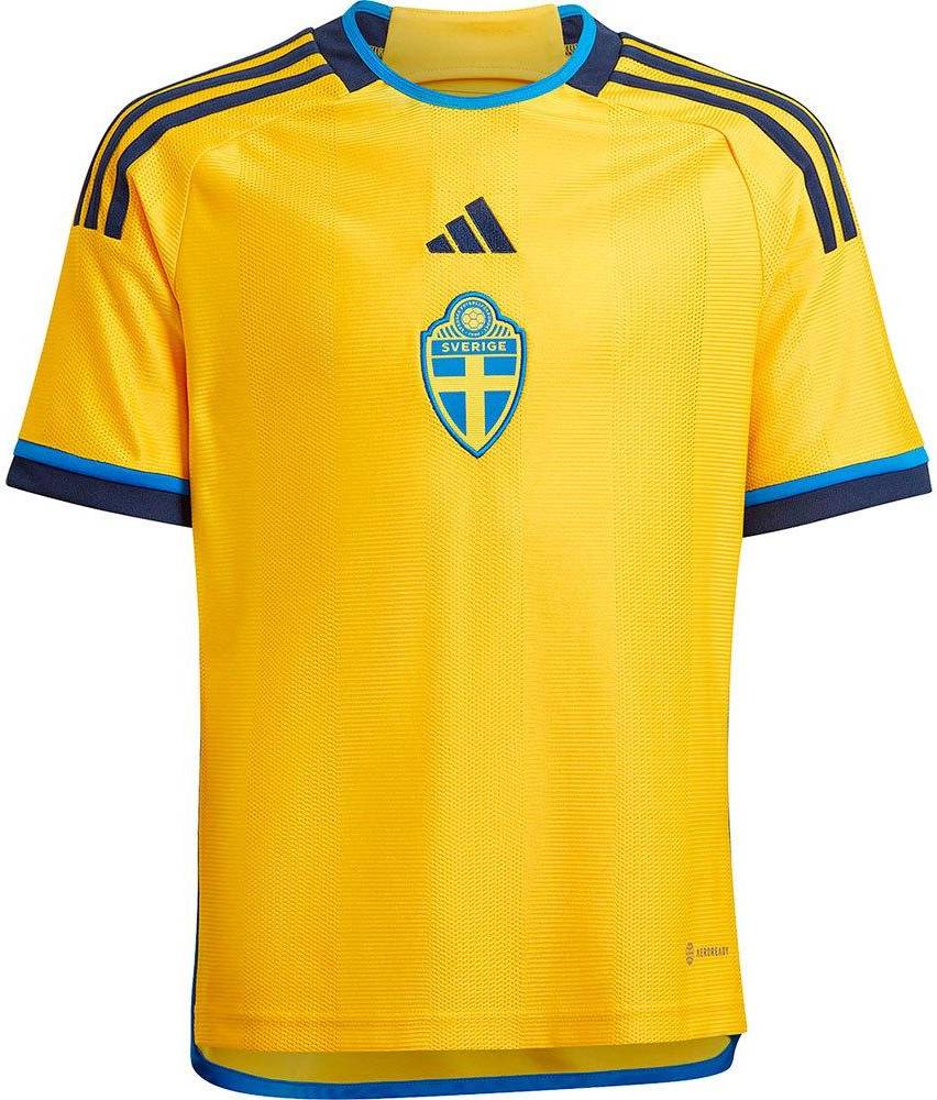 adidas Sweden Home Jersey 2022 Youth