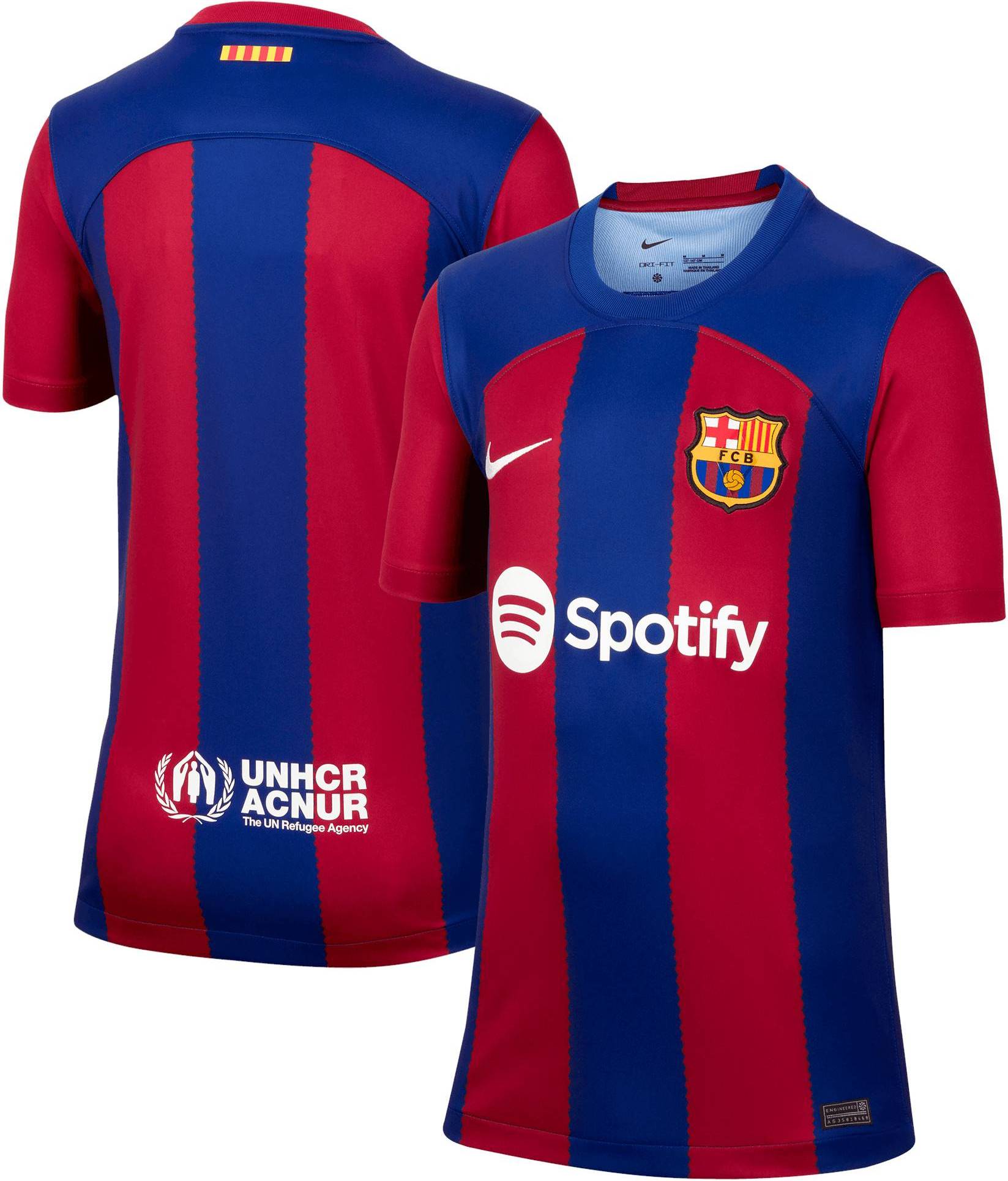 Nike Replica Barcelona Home Jersey 2023-24 Jr