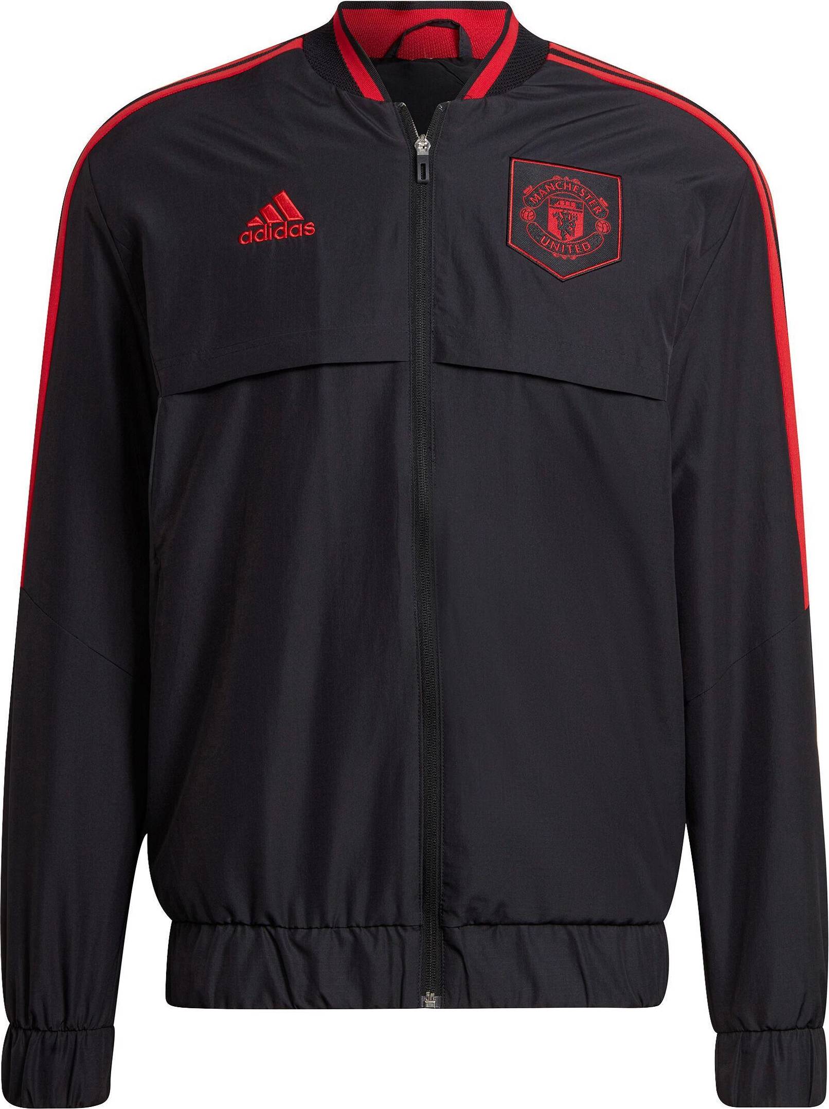 adidas Manchester United Anthem Jacket Black