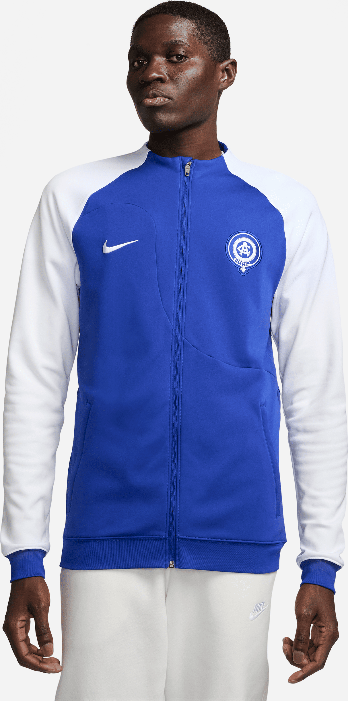Nike Atletico Madrid 120th Anniversary Academy Anthem Jacket Blue