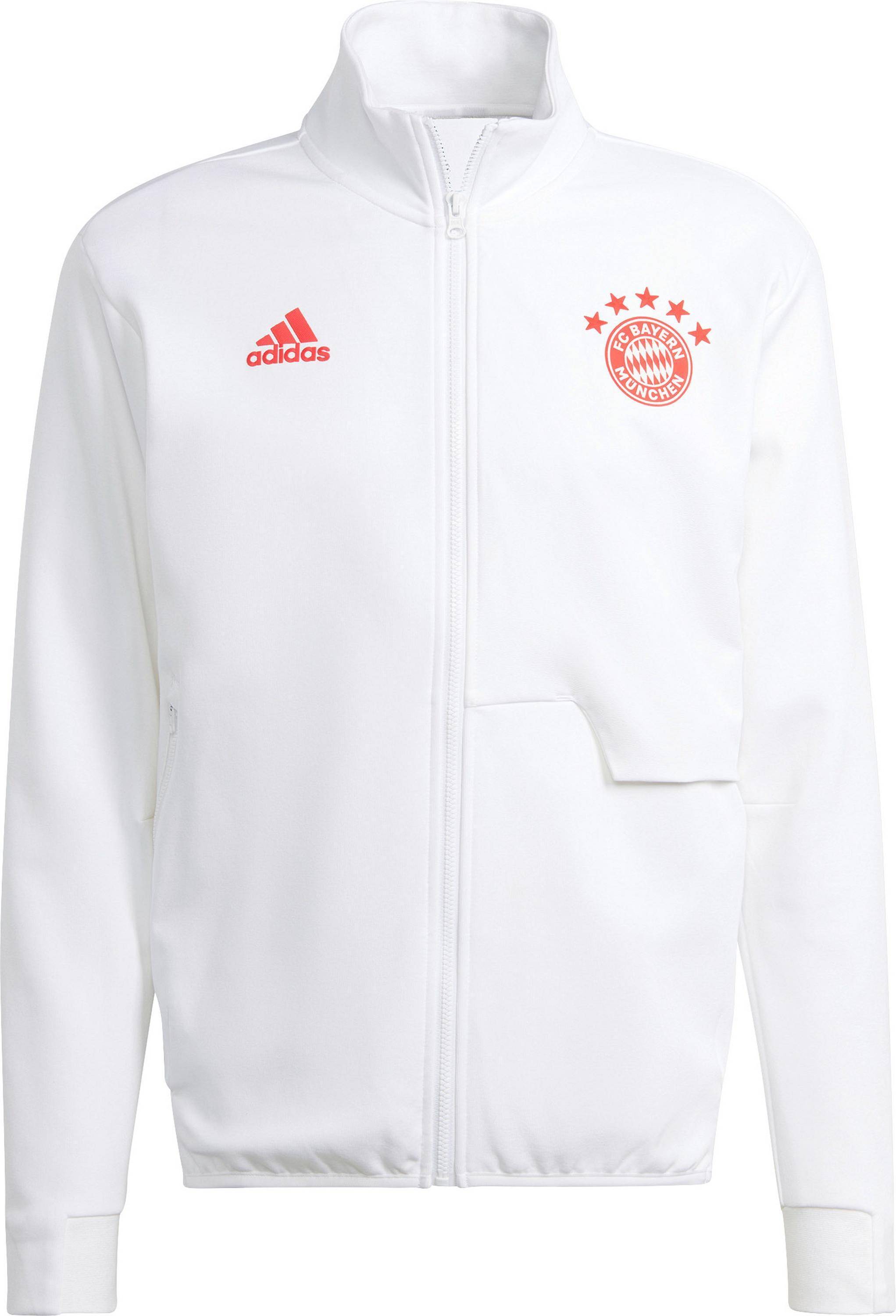 adidas FC Bayern Anthem Jacka White