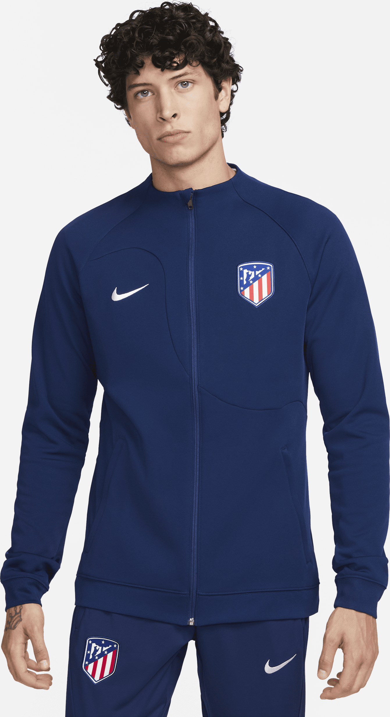 Nike Atletico de Madrid Academy Pro Anthem Jacket Blue
