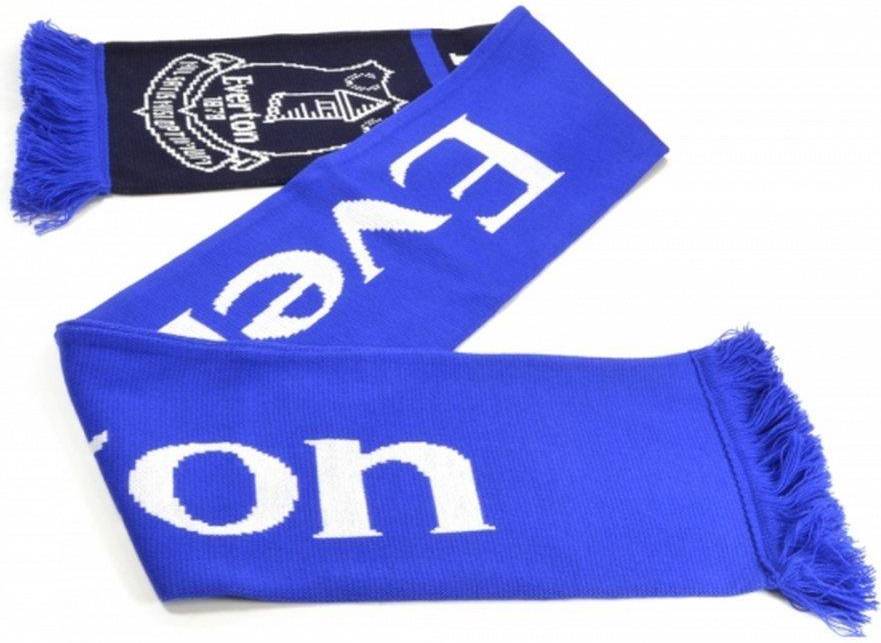Everton Jacquard Nero Scarf