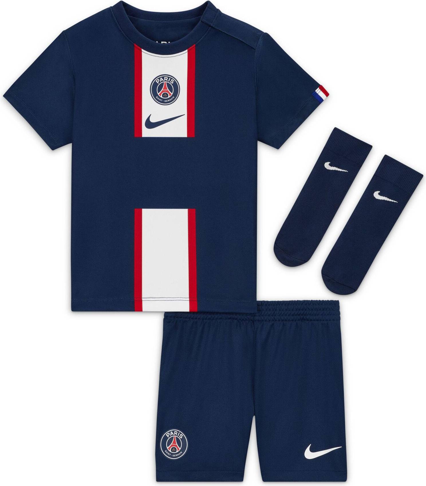 Nike Paris Saint Germain Home Kit 22-23 Kids