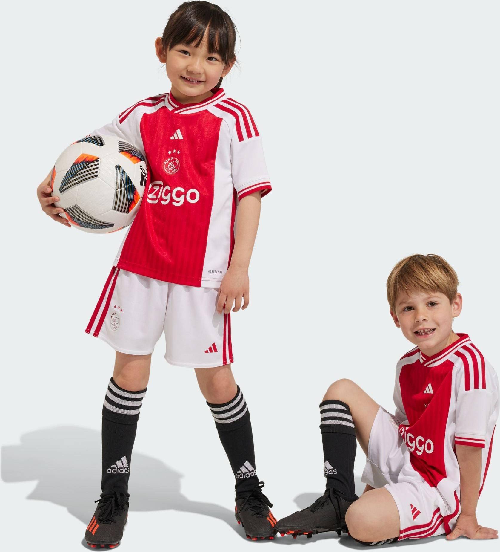 adidas Ajax 2023/24 Hemmaset Barn, Red