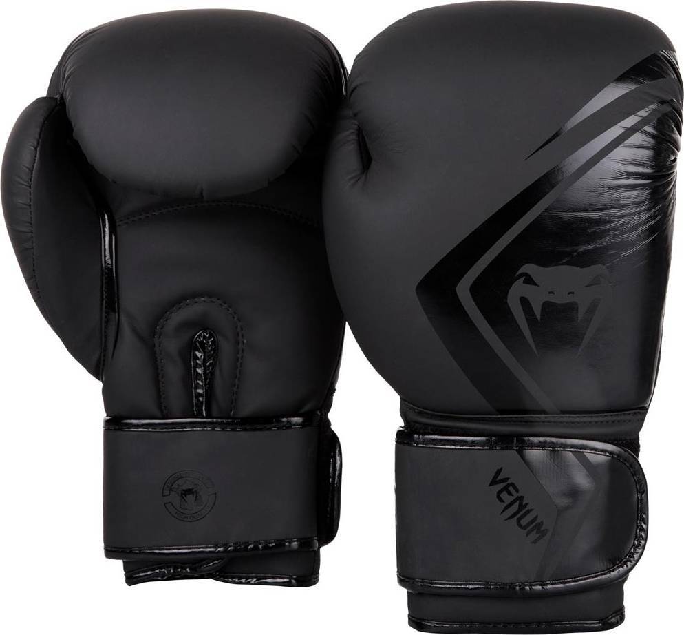 Venum Contender Boxing Gloves, Black