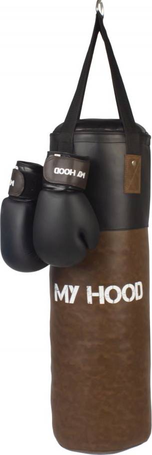 My Hood Retro Punching Bag with Gloves 15kg