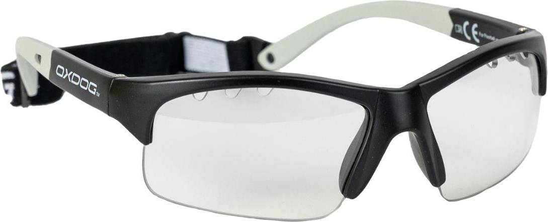 Oxdog Innebandyglasögon Fusion JR Black/Grey