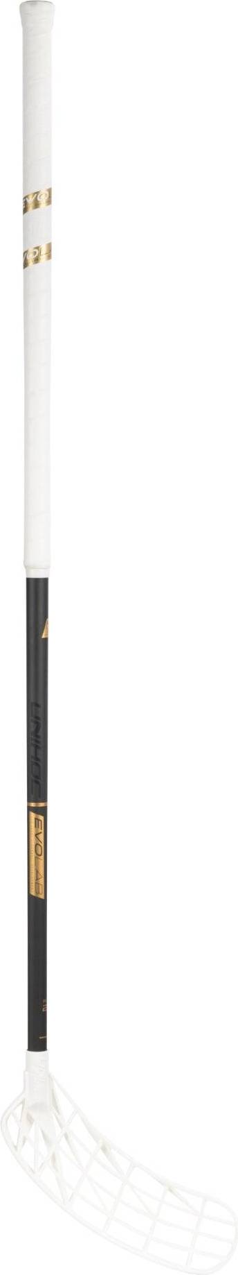 Unihoc Innebandyklubba UNILITE Evolab TITAN 26 White/Gold Vänster 100 cm