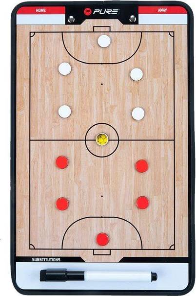 Pure2Improve Dubbelsidig taktikplatta för futsal 35x22 cm