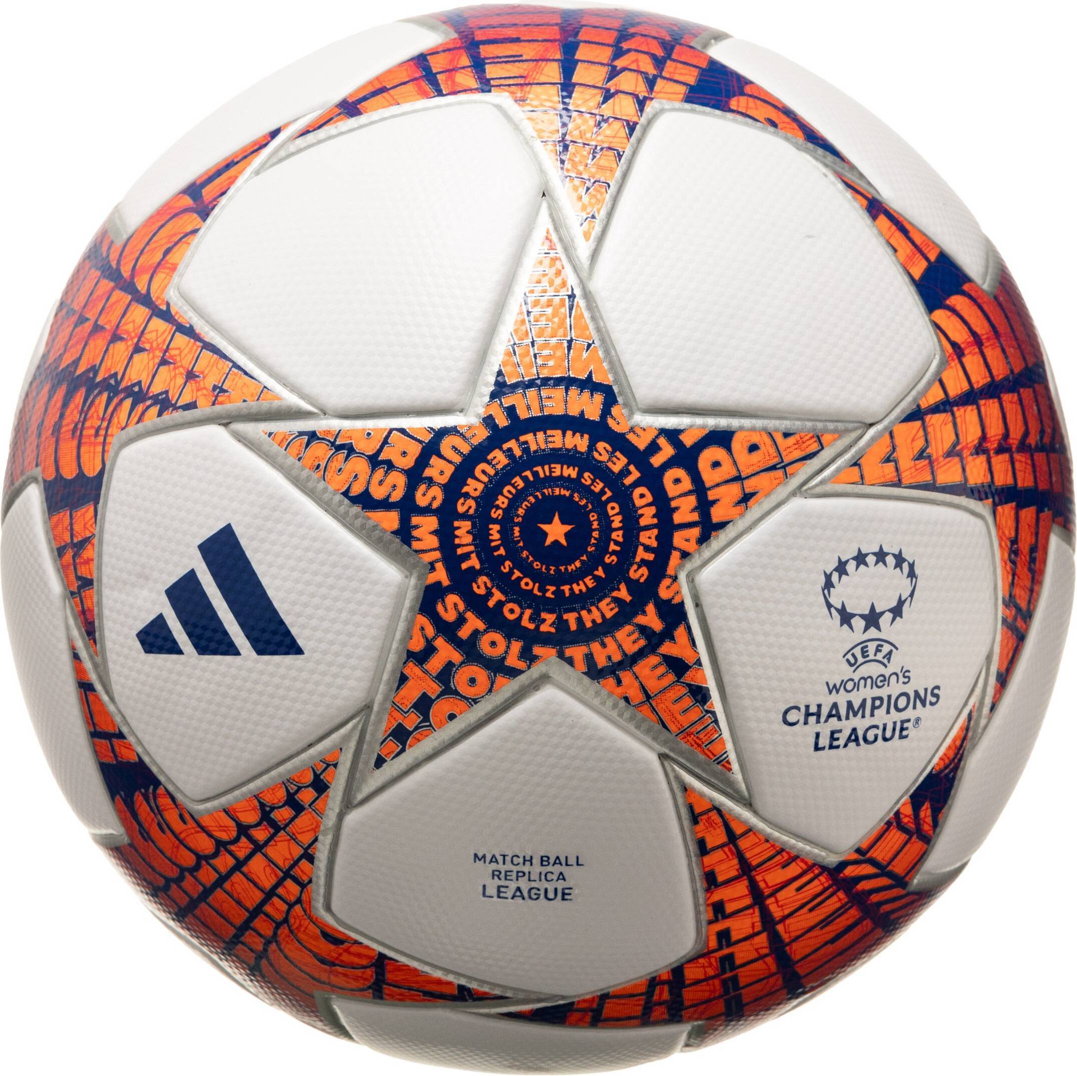 adidas UWCL League 23/24 Group Stage fotboll WHITE/SHOPNK/SHOPUR/R Dam