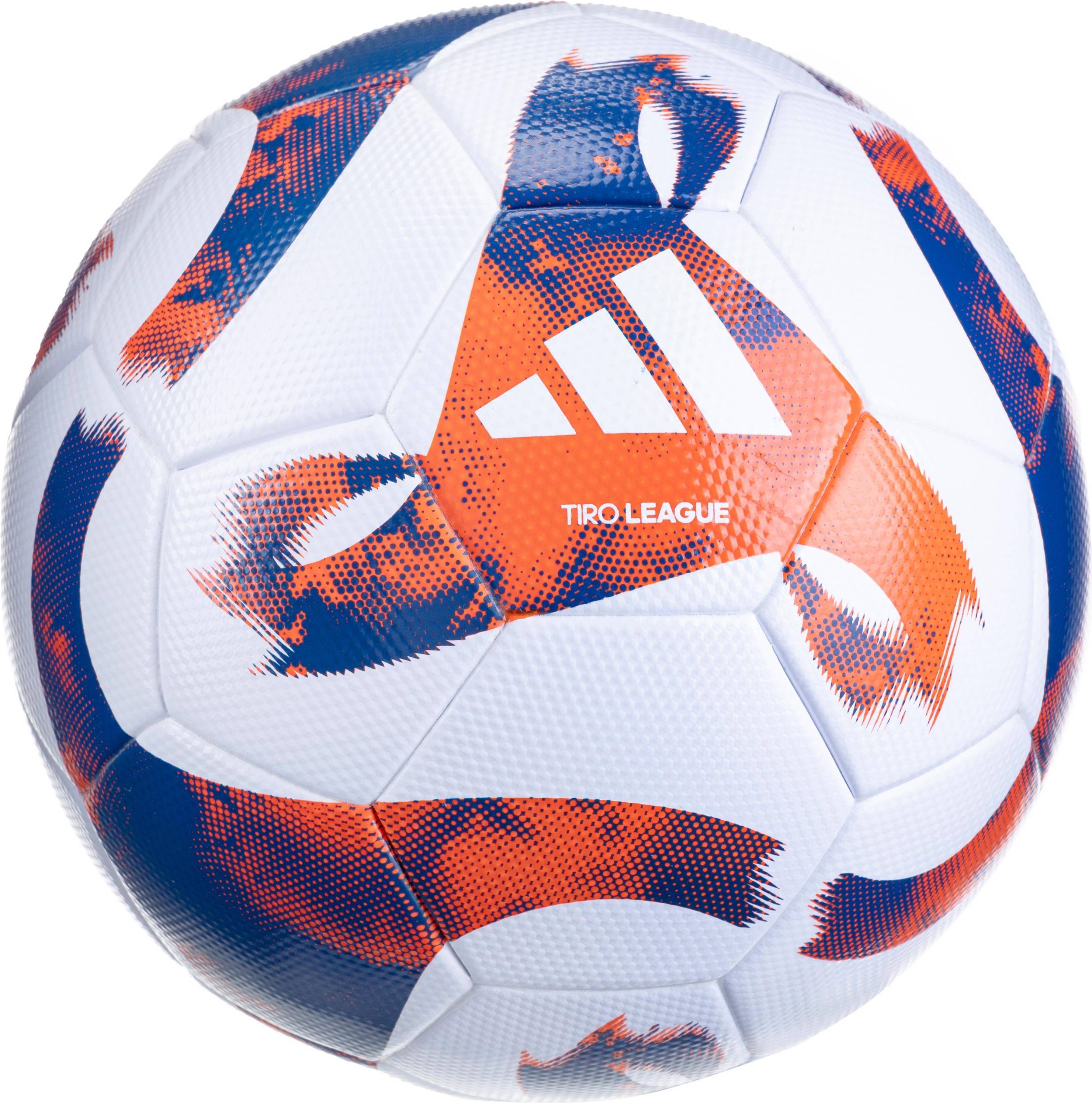 adidas Fotboll Tiro League TSBE Vit/Blå/Orange Vit Ball SZ