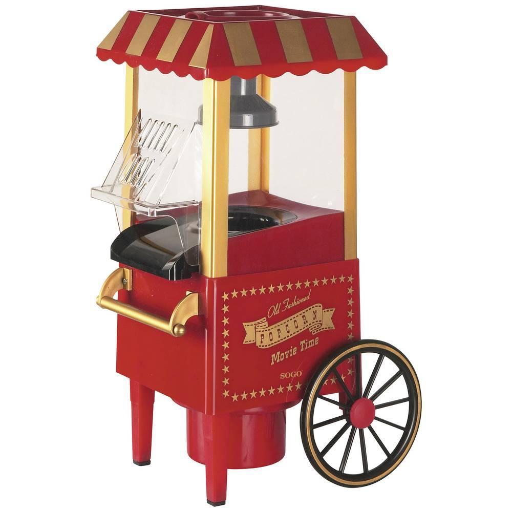Sogo Popcornmaskin Human Röd