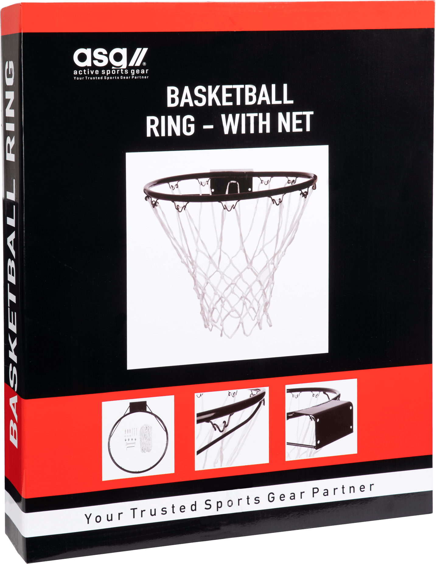 ASG Basketball Ring - with Net