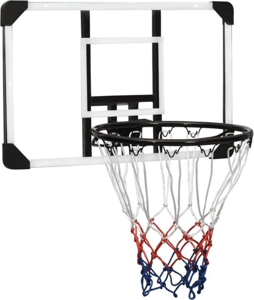 vidaXL Transparent 71x45x2.5 cm Polycarbonate Basketball Backboard
