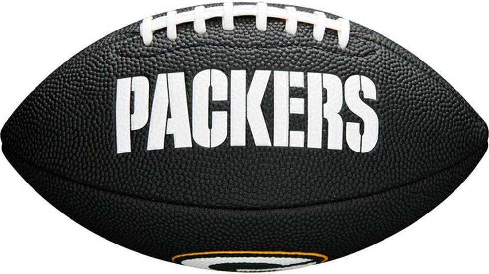 Wilson Nfl Team Soft Touch Football Green Bay Packers, Black