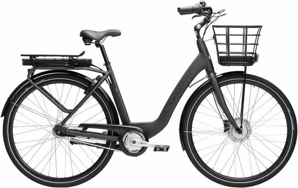 Crescent Elina 7-speed Matt black basket 2023 Unisex, Herrcykel, Damcykel