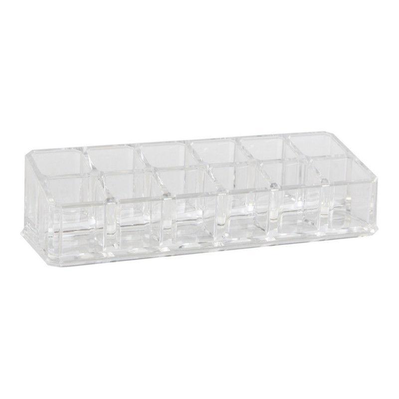 Sminkorganisatören DKD Home Decor Akryl (17 x 6.3 x 4.5 cm)