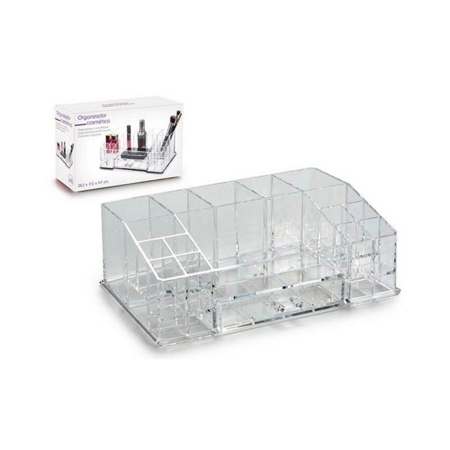 BigBuy Home Sminkorganisatören (16,2 x 10 x 28 cm) Plast