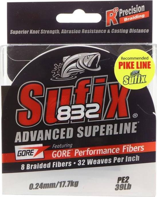 Sufix 832 Braid 0,24 mm Fiskelina