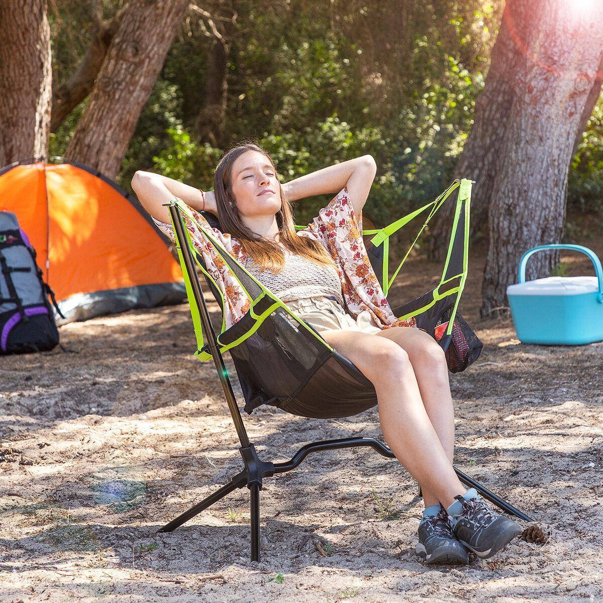 InnovaGoods Fällbar campingstol Kamprock