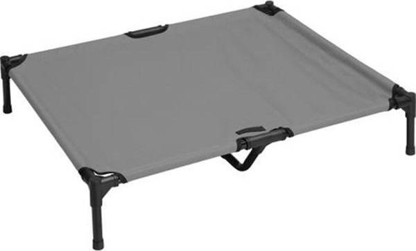 Companion Folded Camping Bed Grå L