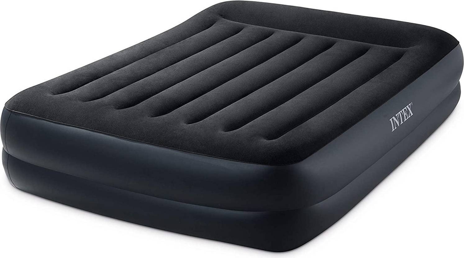 Intex REST BED FIBER TECH madrass 152x203 cm Uppblåsbar Justerbar fasthet 42 cm Elektrisk 2 personer