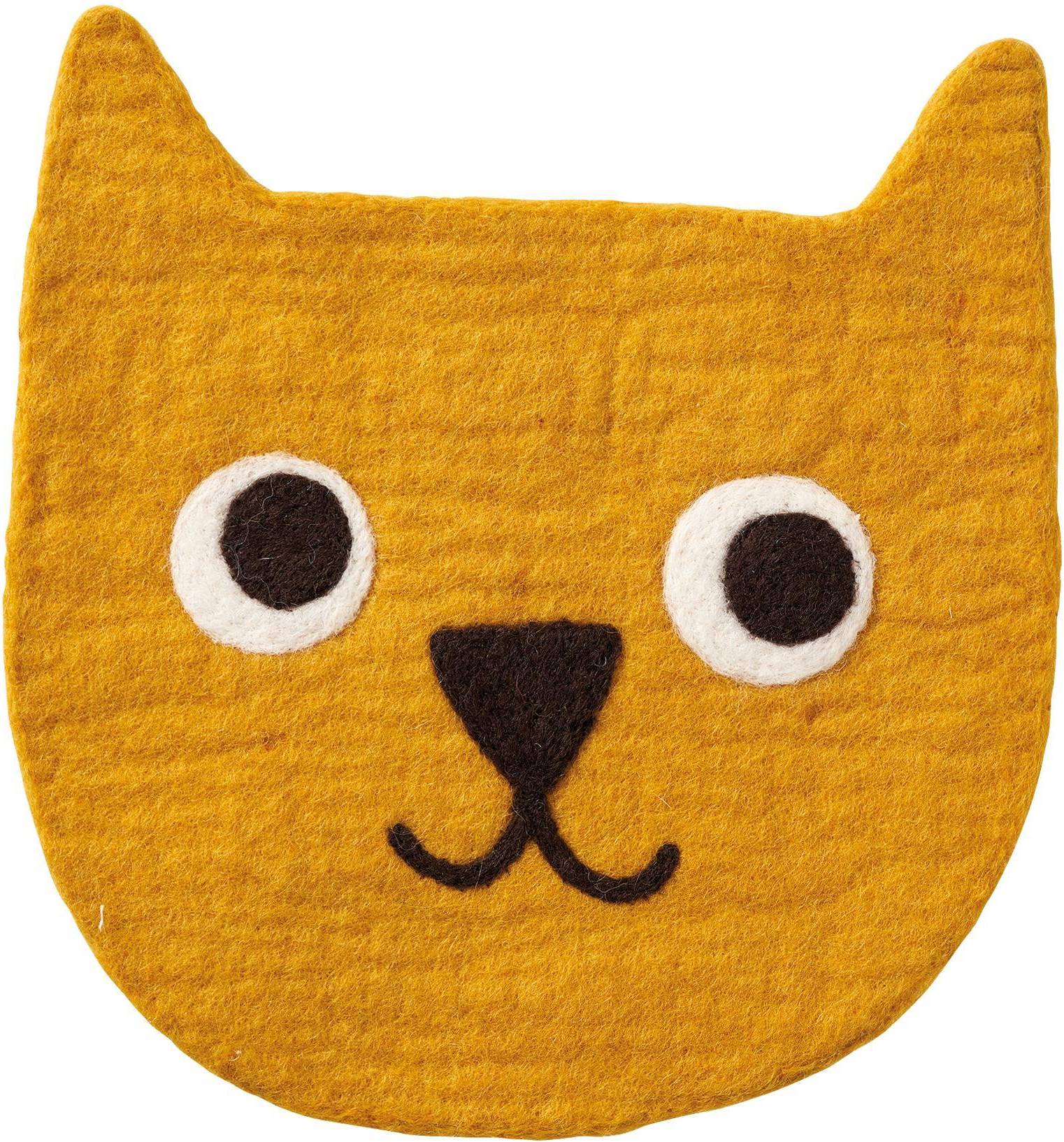 Klippan Yllefabrik Little Bear sittunderlag Gul