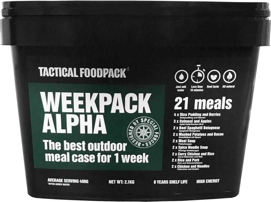 Tactical Foodpack Weekpack Alpha 2080g