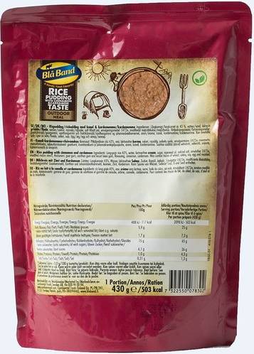 Blå Band Rice Pudding with Cinnamon & Cardamom Taste 430g