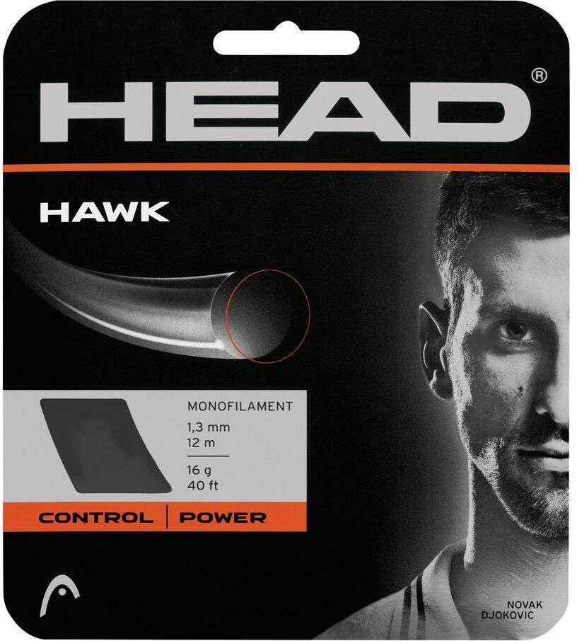 Head Head Racket Hawk 12 Tennis Single String Grey