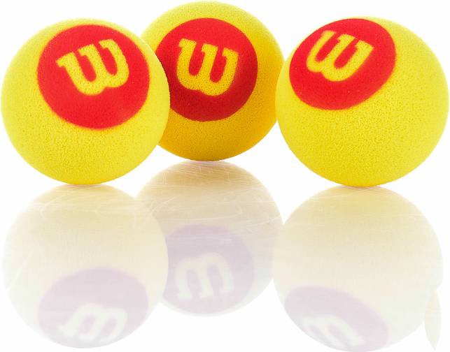 Wilson Starter Foam Ball - 3 bollar