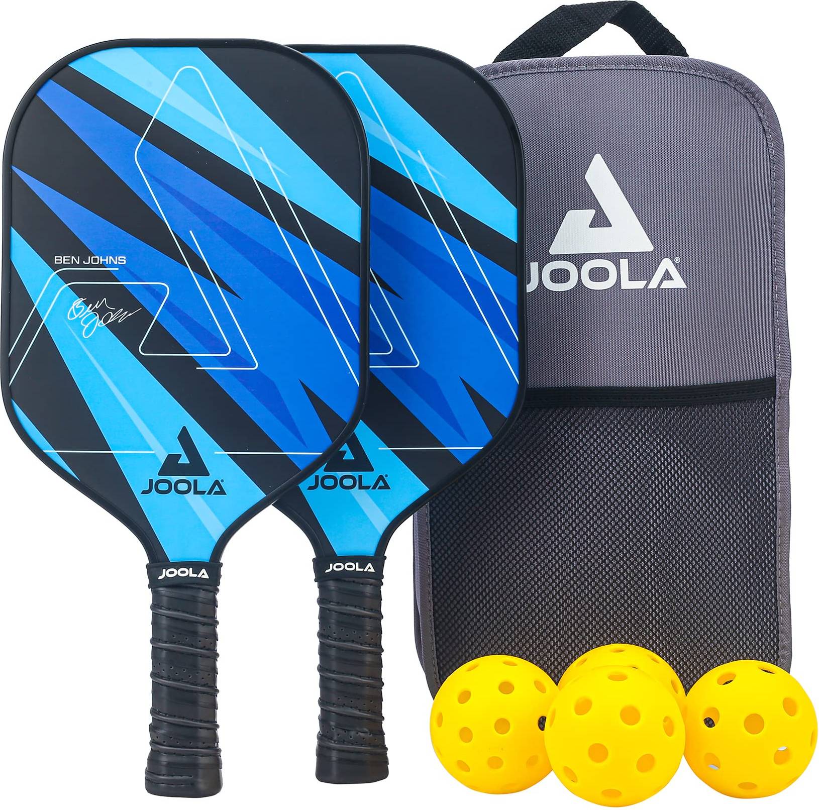 Joola Ben Johns Blue Lightning Pickleball Paddle Set