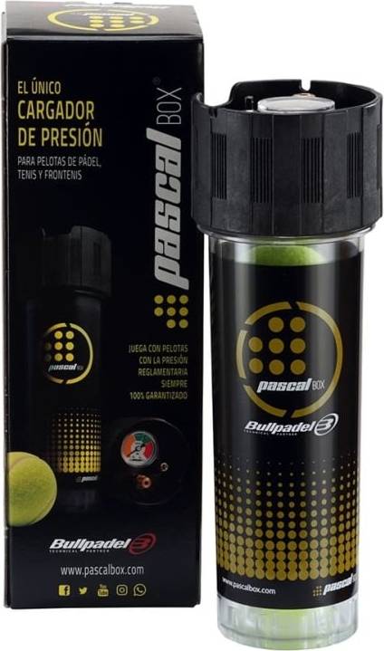 Bullpadel Pascal Box - 3 bollar
