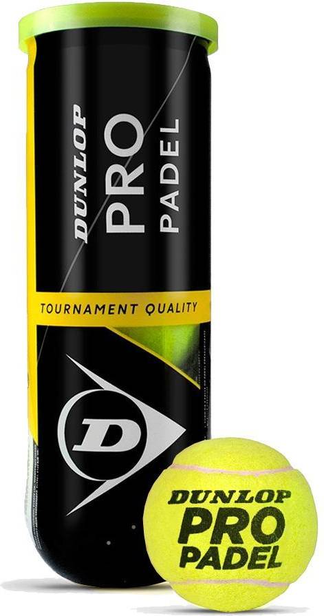 Dunlop Pro Padel - 3 bollar