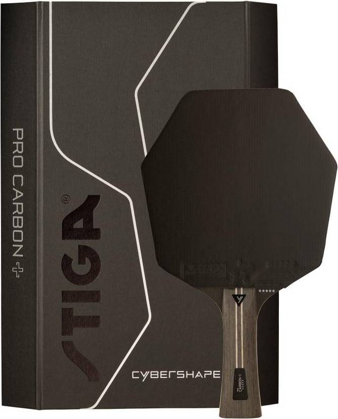 Stiga Cybershape Pro Carbon+ 5 Star Professional Table Tennis Bat