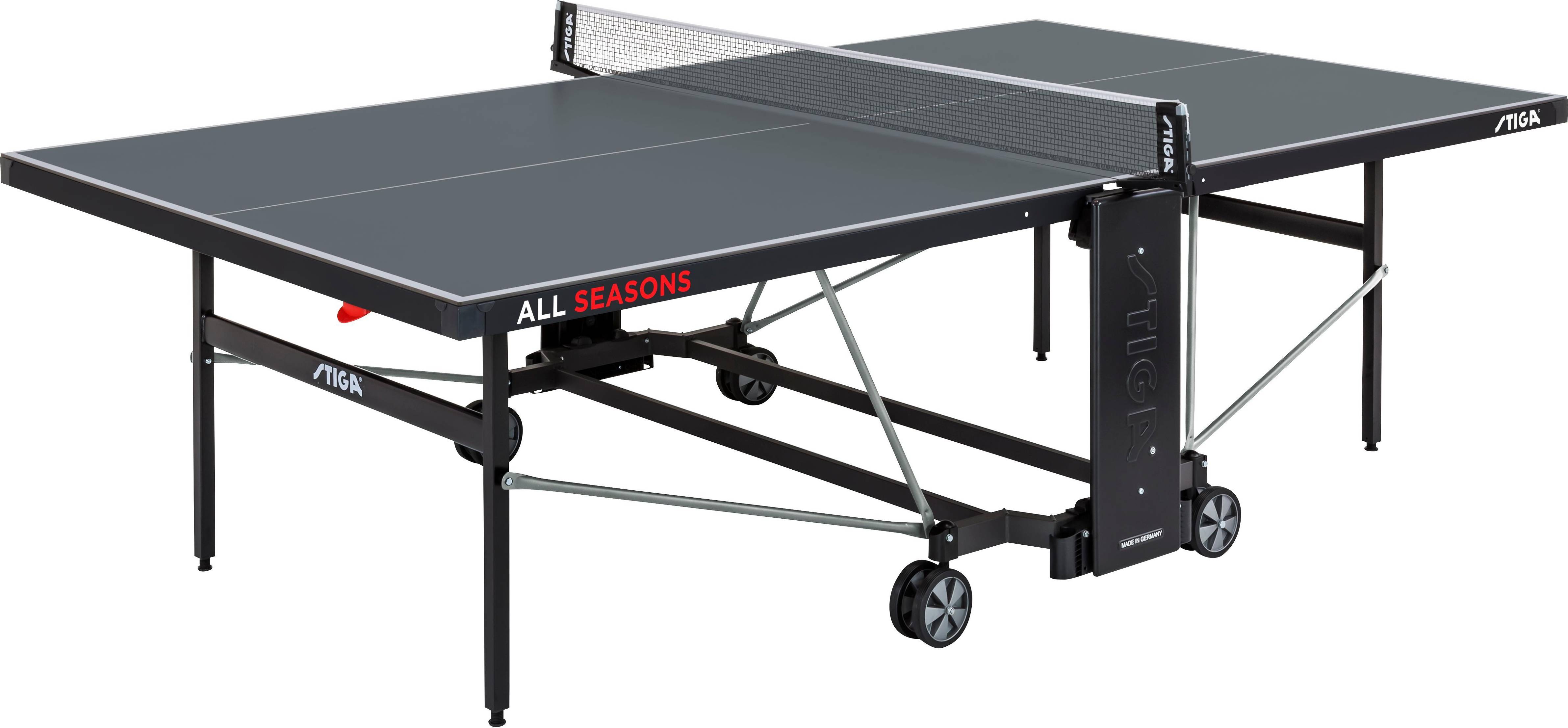 Stiga All Seasons inkl. nät pingisbord Black
