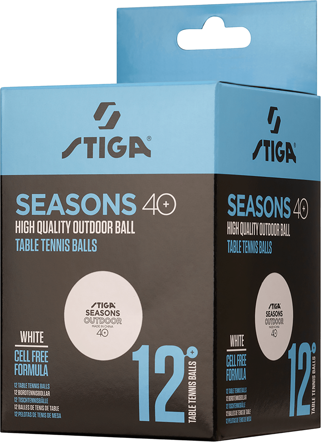 Stiga Ball Seasons Outdoor White 12-pack
