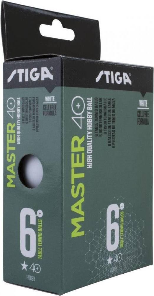 STIGA Sports Master 40+ 6-pack