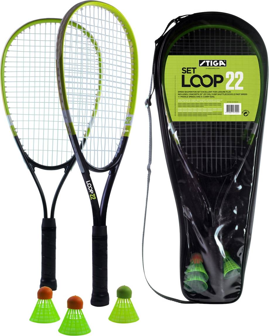 STIGA Sports Loop 22 Speed Badminton Set