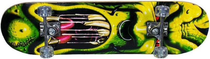 Sandbar Skateboard Svart Gul