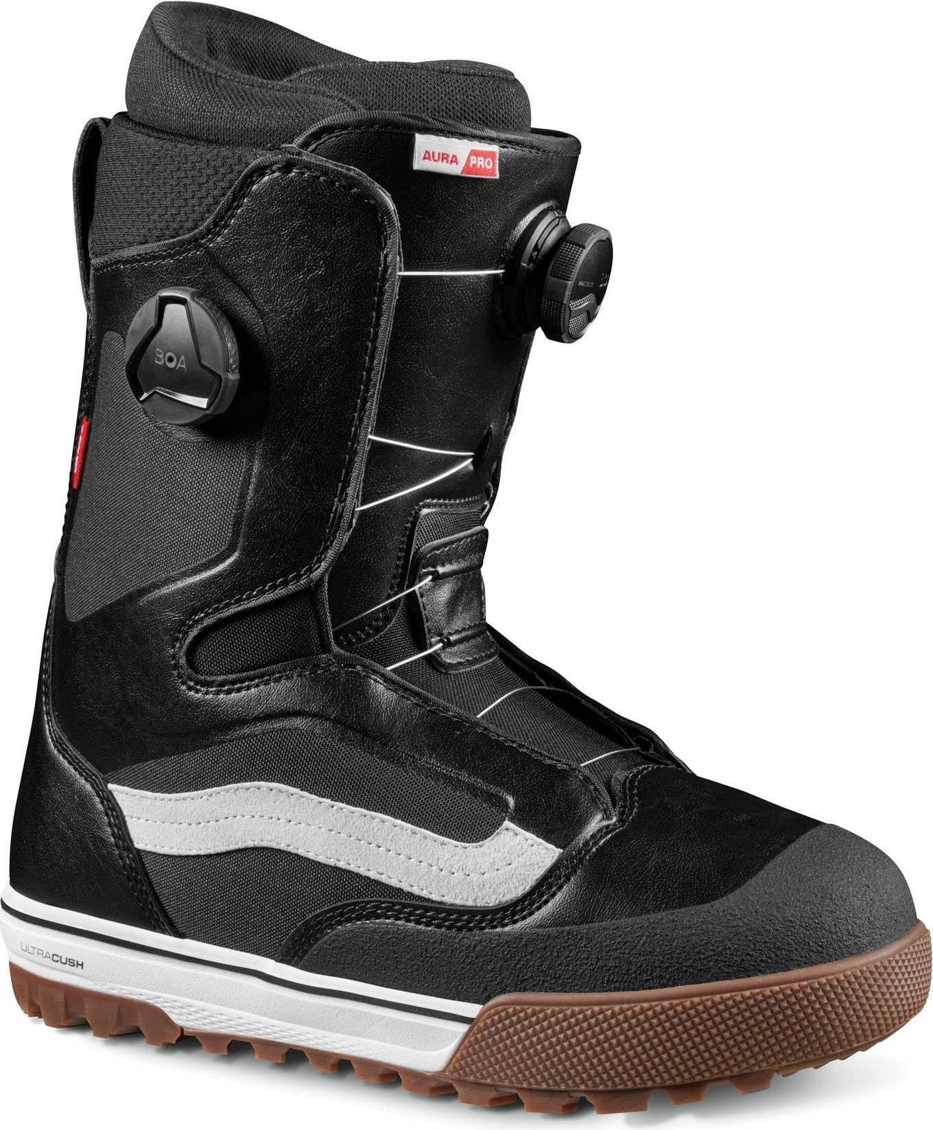 Vans Aura Pro 2024 Snowboard Boots - Black/White