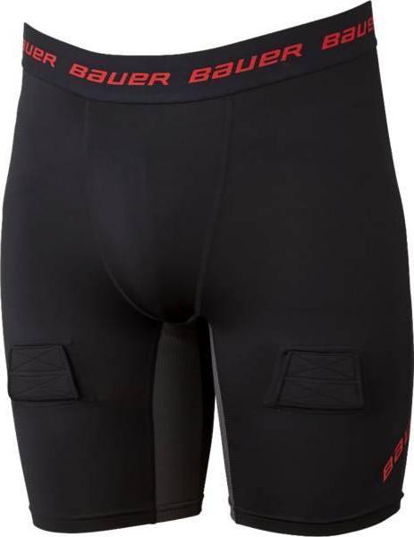 Bauer Suspshorts Essential Comp Yth - Black