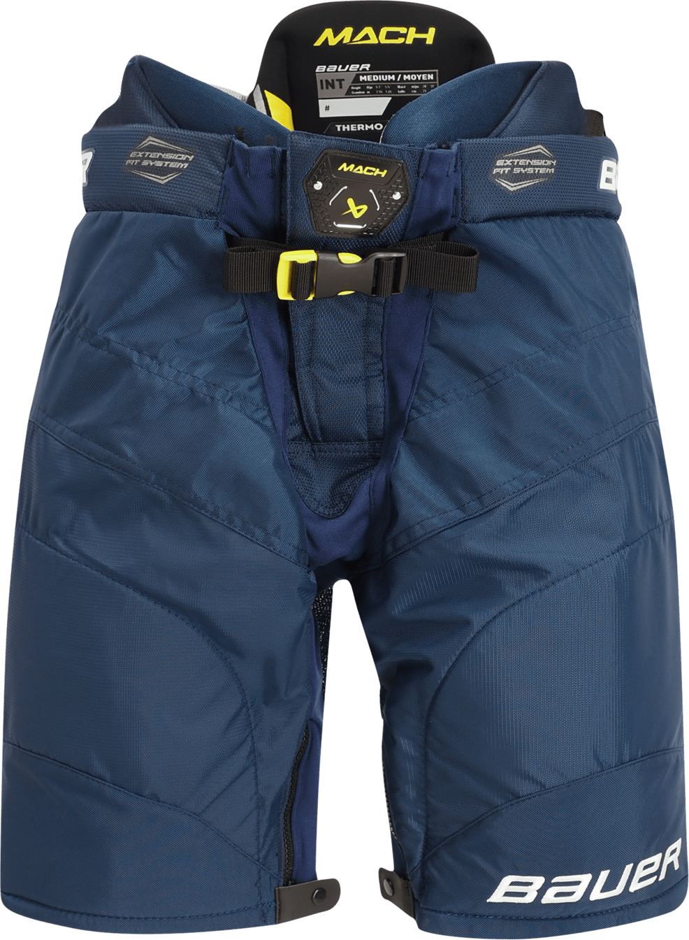 Bauer Supreme Mach INT hockeybyxor Navyblå Herr