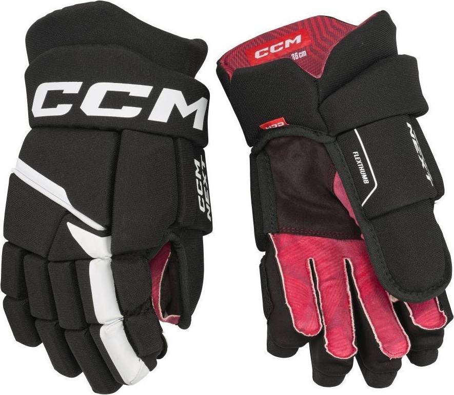 CCM Hockeyhandskar Next Sr Black/White