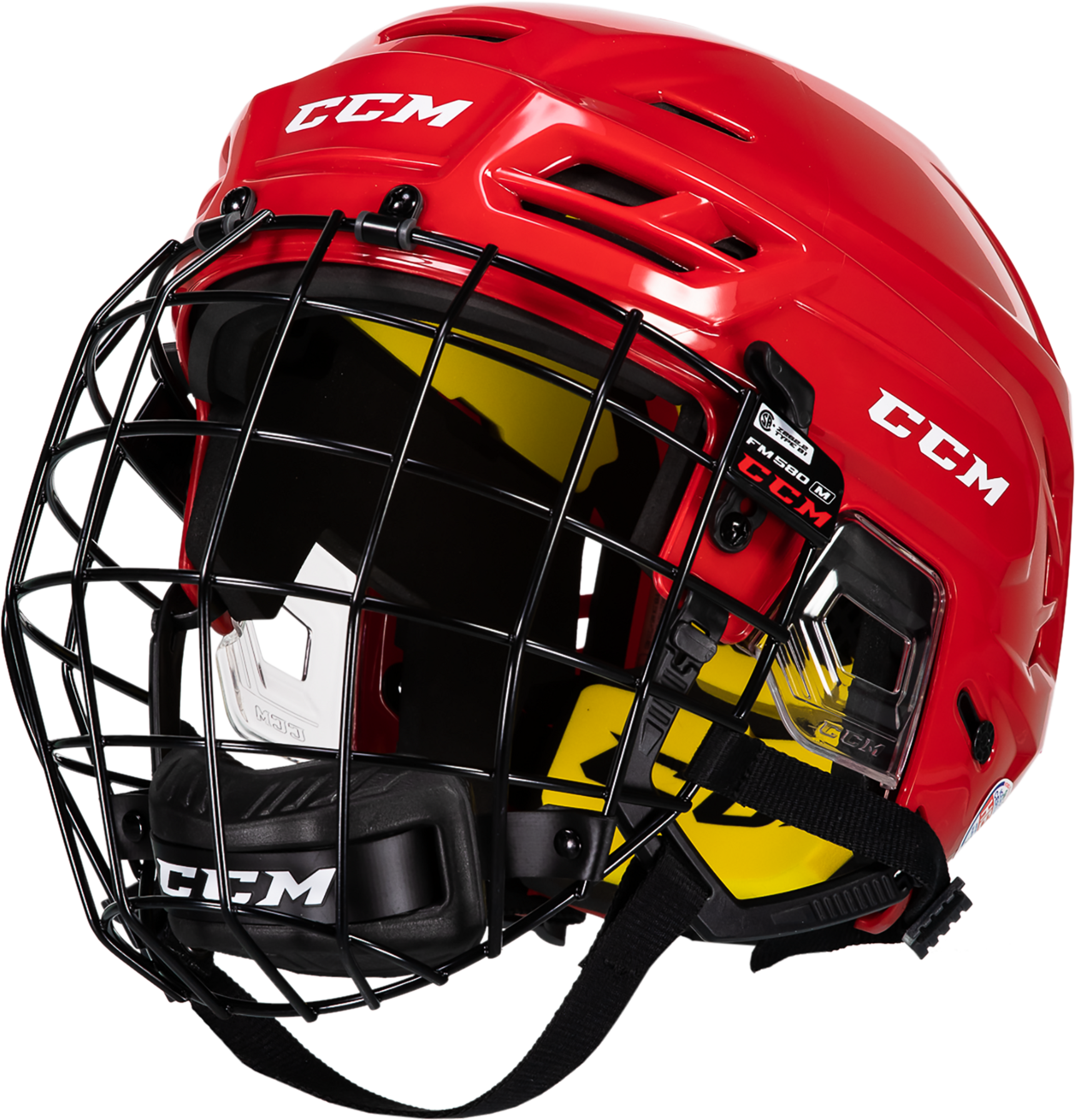 CCM HTC Tacks 210 hockeyhjälm Red Dam