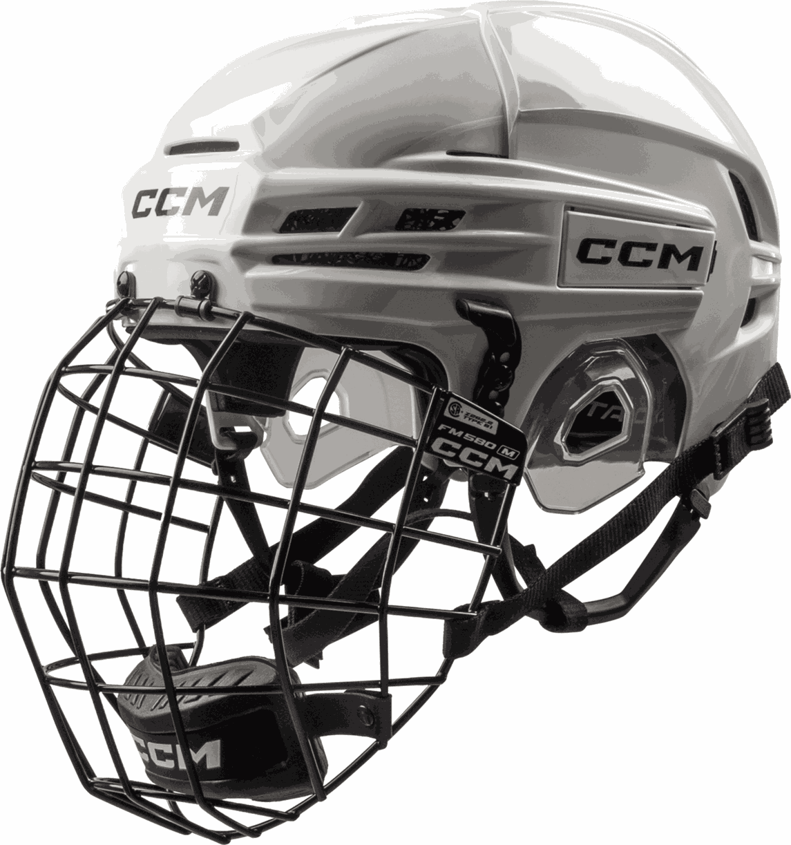 CCM Hockeyhjälm Tacks 720 Combo White